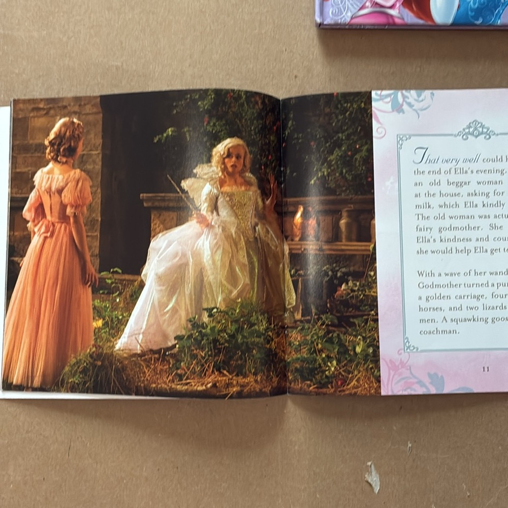 Set of three Disney princess books 1 hardcover 2 paperback - Picture 4 of 16